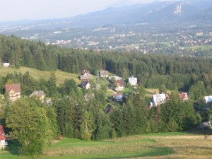 Widok z kolejki z Butorowego Wierchu