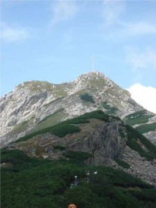 Giewont z Kondrackiej Przełęczy Giewont z Kondrackiej Przełęczy
