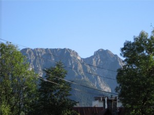 widok na Giewont z Zakopanego widok na Giewont z Zakopanego