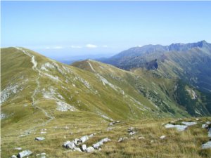 Górna grań Tatr Górna grań Tatr