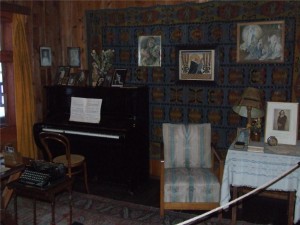 Pianino w gabinecie Szymanowskiego