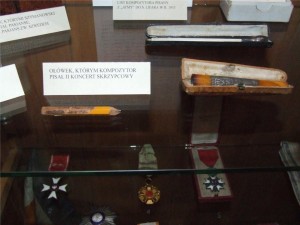 przedmioty Szymanowskiego