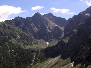 Rysy - najwyższy szczyt górski w Polsce Rysy - najwyższy szczyt górski w Polsce