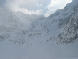 Rysy znad Czarnego Stawu Rysy znad Czarnego Stawu