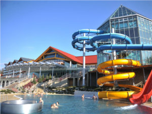 Termy Bukowina - basen na zewnątrz Termy Bukowina - basen na zewnątrz