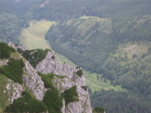 Widok na Małą Łąkę Widok na Małą Łąkę