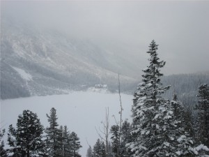 widok z Czarnego Stawu widok z Czarnego Stawu